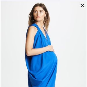 HATCH maternity blue ‘The Amira’ caftan